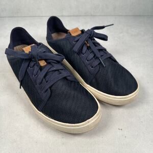 Olukai Shoes Womens 11 Navy Blue Lace Up Sneakers Comfort Pehuea Li